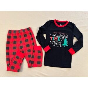 Boys Pajamas Most Wonderful Time of the Year Christmas Size 5‎ Holiday